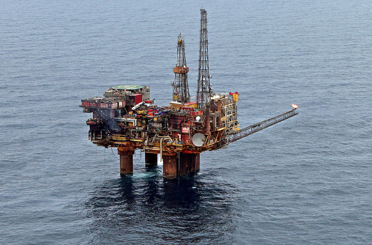 TAQA Cormorant Alpha platform oil and gas