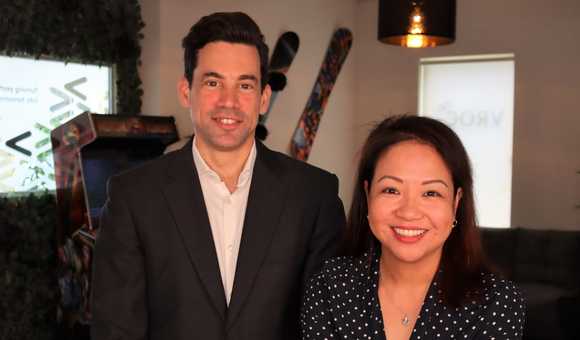 Trevor Bloch and Jennifer Reyes VROC Co-Founders